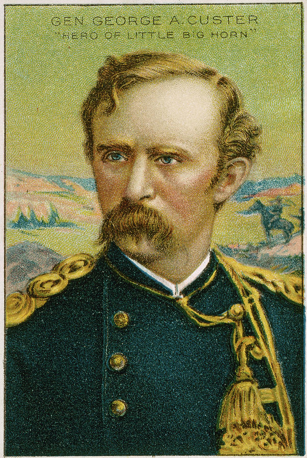 George Armstrong Custer (1839-1876) #2 Painting by Granger