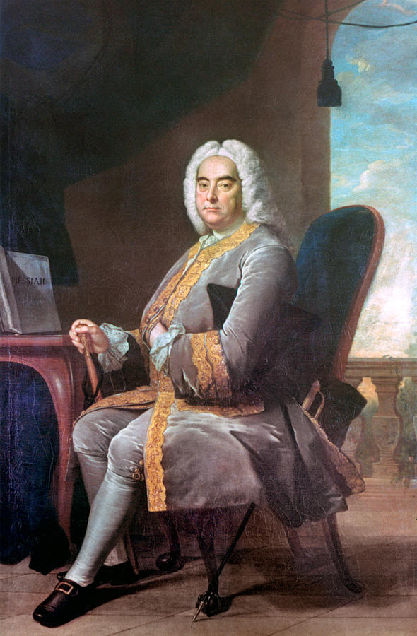 George Frederick Handel (1685-1759) #2 Painting by Granger