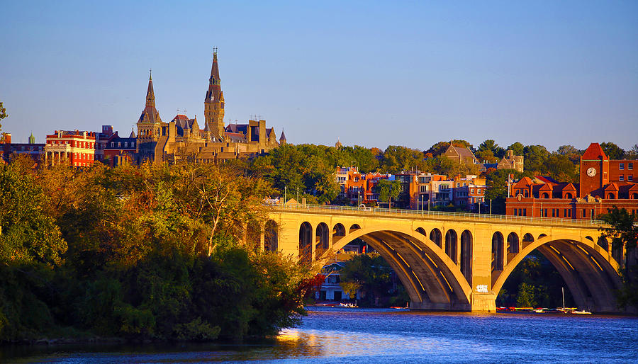 Georgetown University Photograph - Georgetown #1 by Mitch Cat