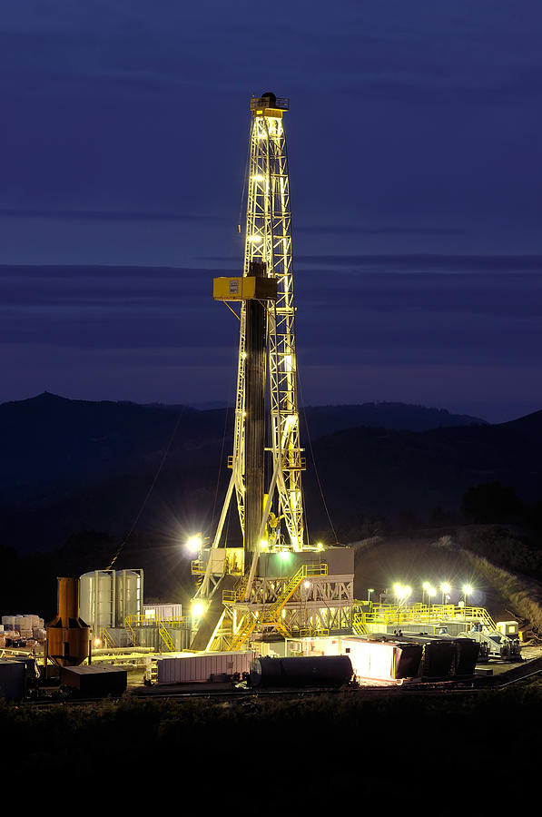 Geothermal Drill Rig #2 Photograph by Theodore Clutter