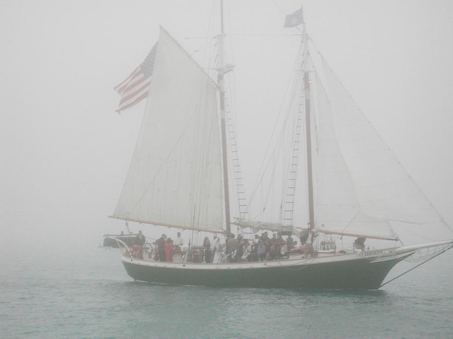 Ghost Ship In Key West Photograph