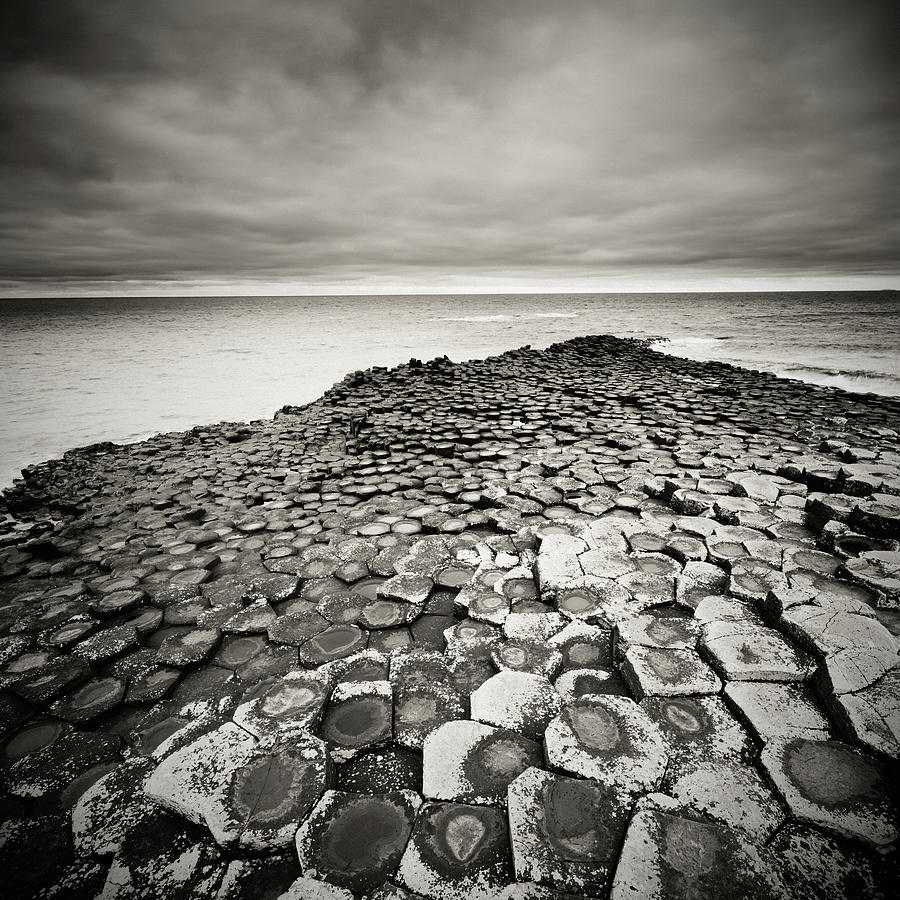 Giants Causeway On A Cloudy Day #2 Photograph by Mammuth