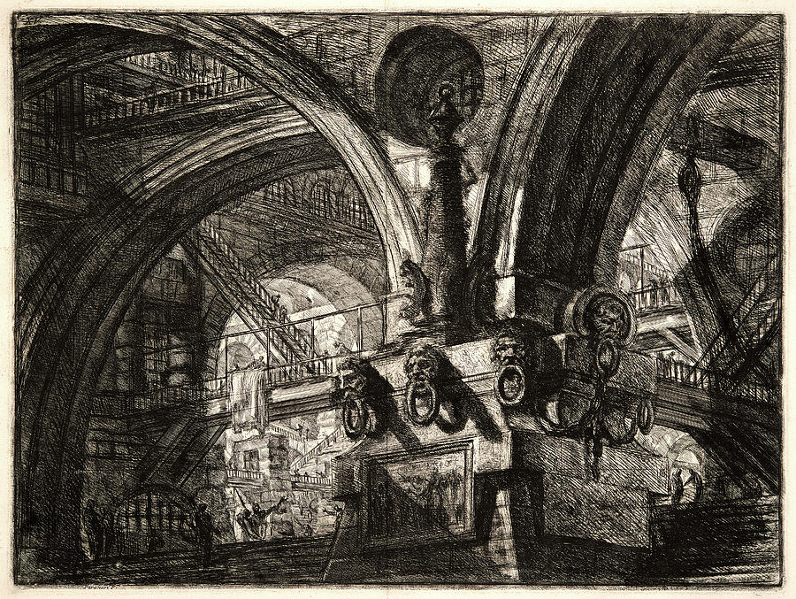 Giovanni Battista Piranesi Italian, 1720 - 1778. The Pier #2 Drawing by ...