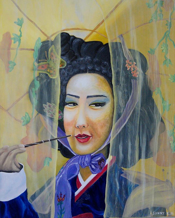 Gisaeng Painting by Sunny Kim - Fine Art America