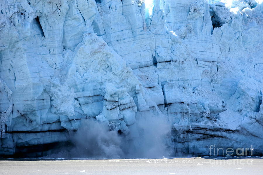 Nature Photograph - Glacier Collapse #2 by Sophie Vigneault