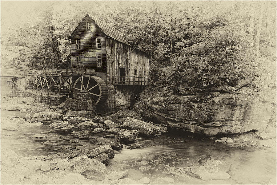 Glade Creek Mill #2 Photograph by Robert Fawcett
