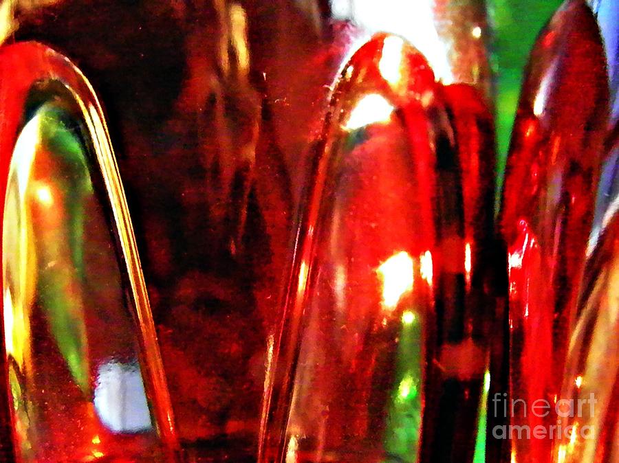Glass Abstract 81 Photograph by Sarah Loft