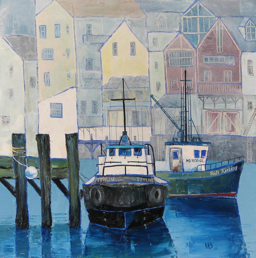 Gloucester Harbor #2 Painting by Mikhail Zarovny