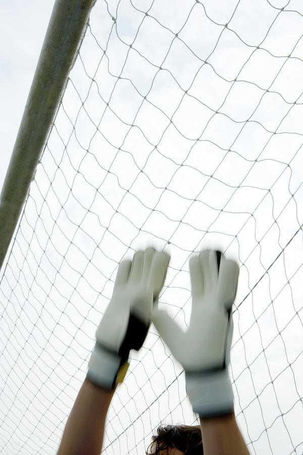 Goalkeepers Hands #2 Photograph by Gustoimages/science Photo Library