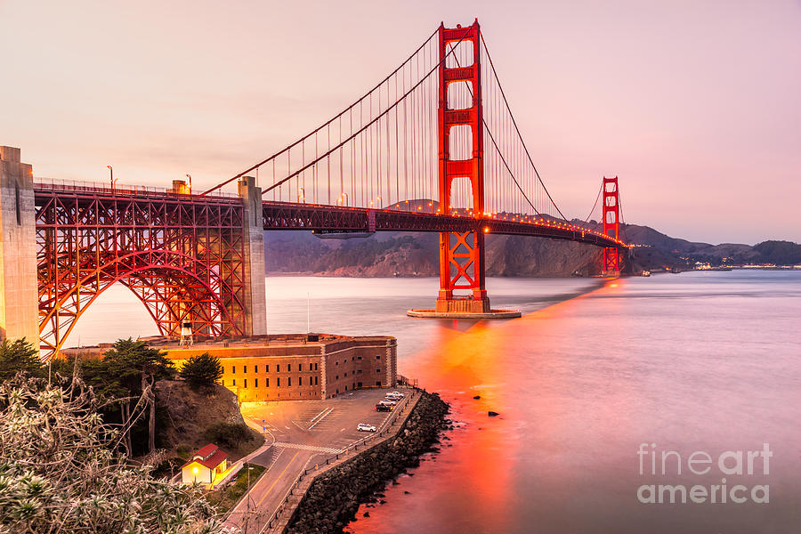 Golden Gate - San Francisco - California - USA #2 Photograph by Luciano Mortula