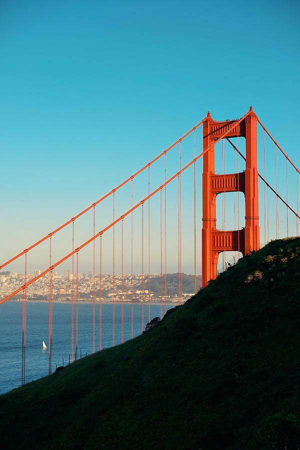 Golden Gate Bridge #2 Photograph by Songquan Deng