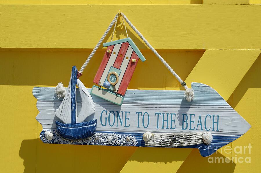Gone To The Beach Photograph by Wendy Wilton