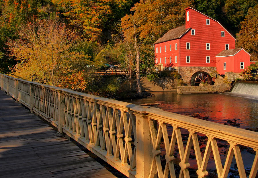 Good Morning Red Mill #2 Photograph by Pat Abbott
