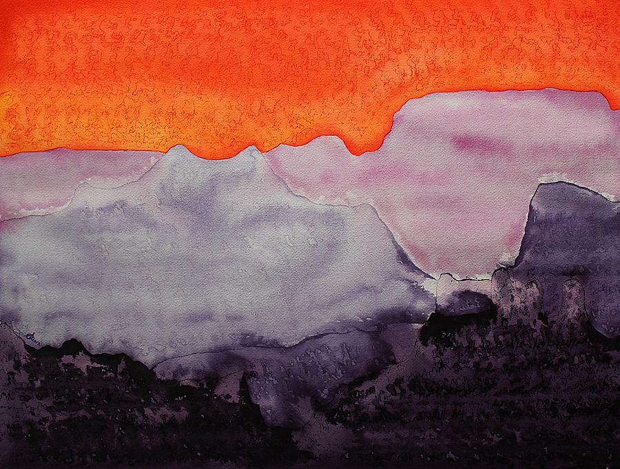 Grand Canyon original painting #2 Painting by Sol Luckman