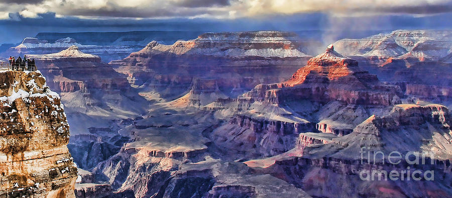 Grand Canyon Overlook #2 Photograph by Jack Schultz