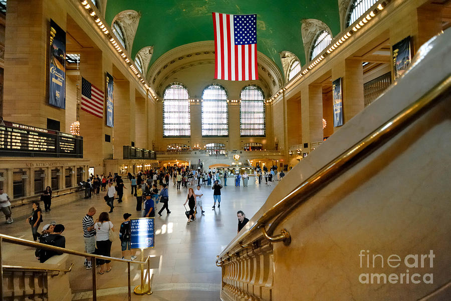 Architecture Photograph - Grand Central Station New York city #2 by Amy Cicconi