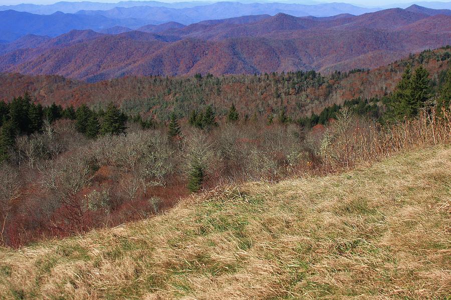 Great Balsam Mountains On The Blue Ridge Parkway Photograph