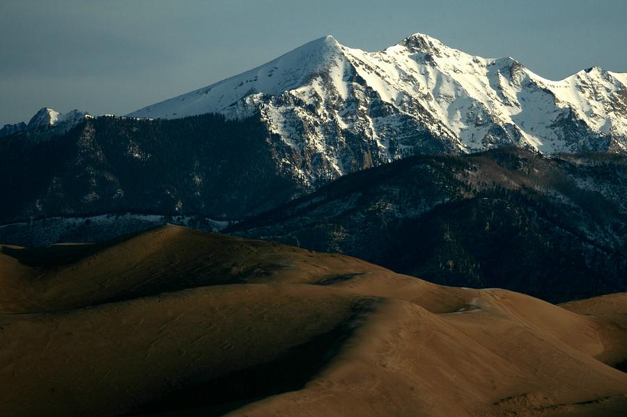 Mountain Photograph - Great Sand Dunes National Park #2 by Jetson Nguyen