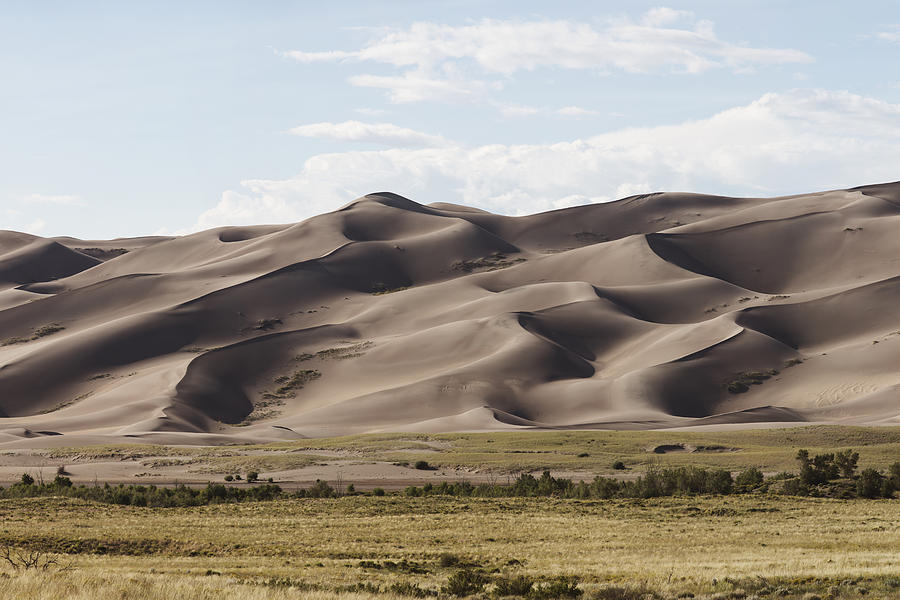 2 Great Sand Dunes Panorama Photograph by D Scott Clark