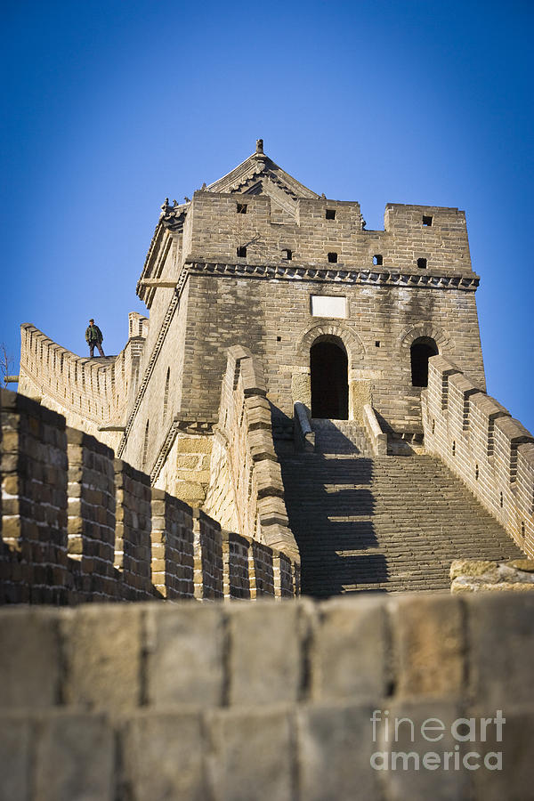 Architecture Photograph - Great Wall #2 by Juan Silva