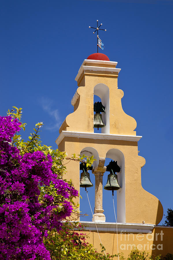 Greek Photograph - Greek Church Bells #2 by Brian Jannsen