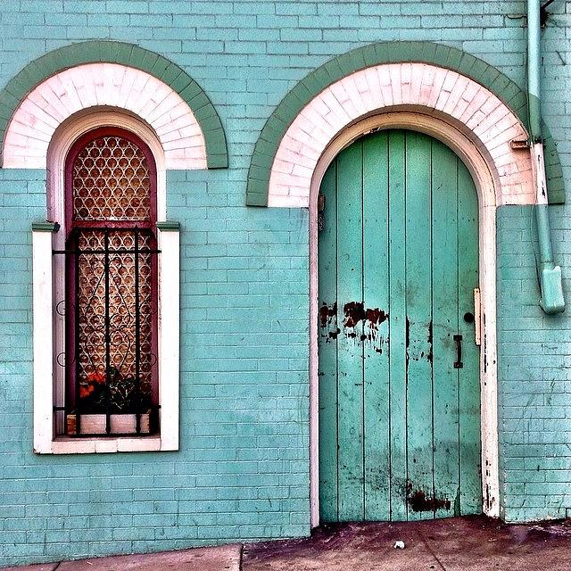 Green Door #2 Photograph by Julie Gebhardt