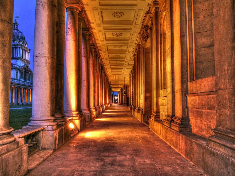 Greenwich Royal Naval College HDR  #2 Photograph by David French