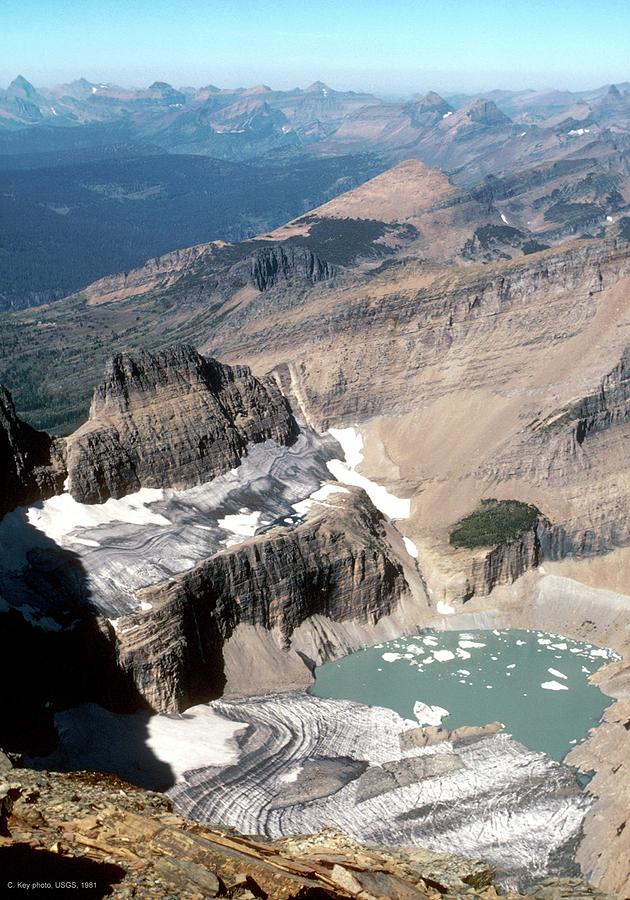 Grinnell Glacier #2 Photograph by Us Geological Survey/science Photo Library
