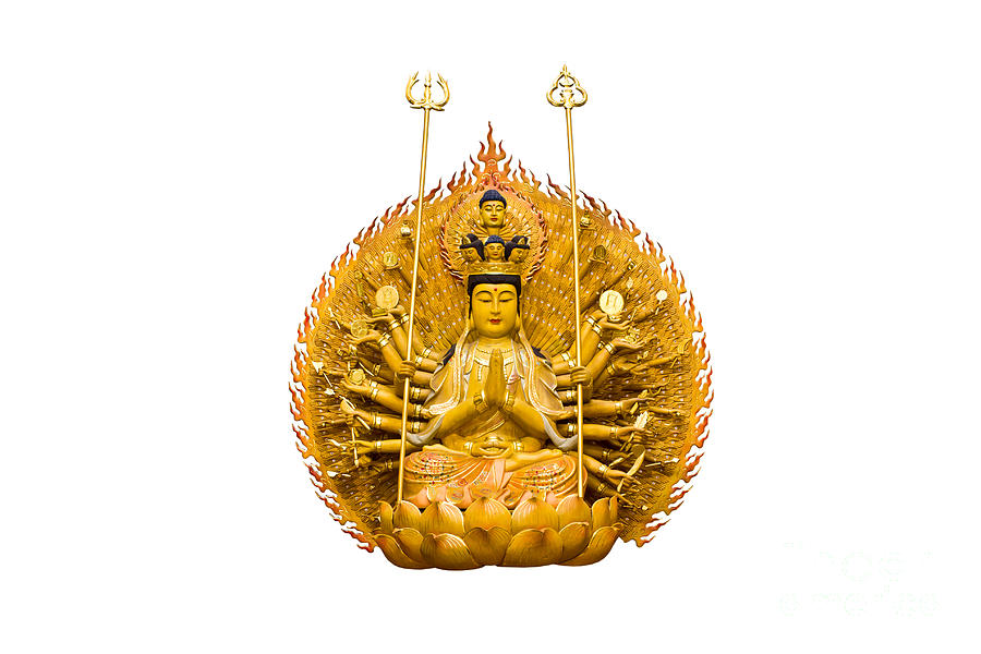 Buddha Photograph - Guanyin #2 by Tosporn Preede