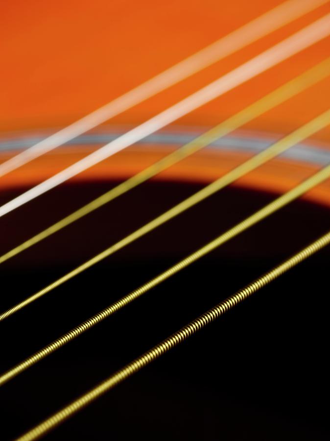 Guitar Strings #2 Photograph by Science Photo Library