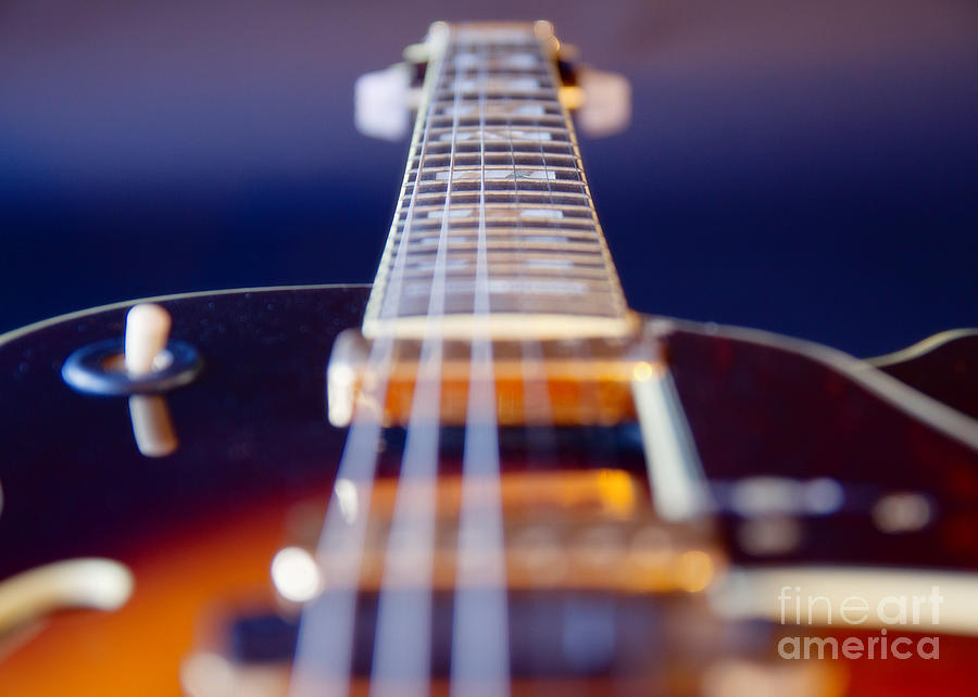 Abstract Photograph - Guitar #2 by Stelios Kleanthous