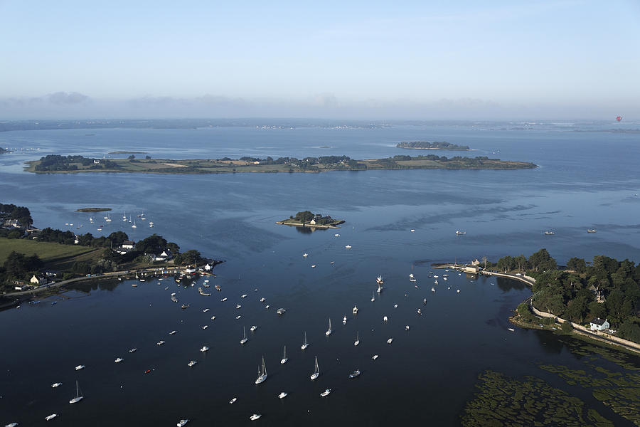 Gulf Of Morbihan, Saint Armel Photograph by Laurent Salomon | Fine Art ...