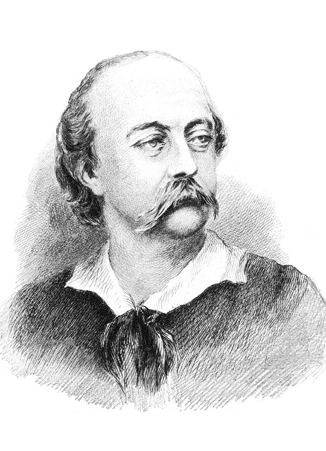 Gustave Flaubert, French Author #2 Photograph by Science Source