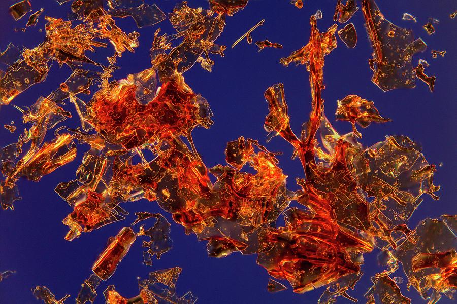 Haemoglobin Crystals #2 Photograph by Antonio Romero