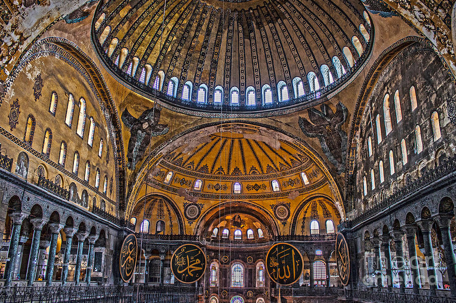 Turkey Photograph - Hagia Sophia Istanbul #2 by Shishir Sathe