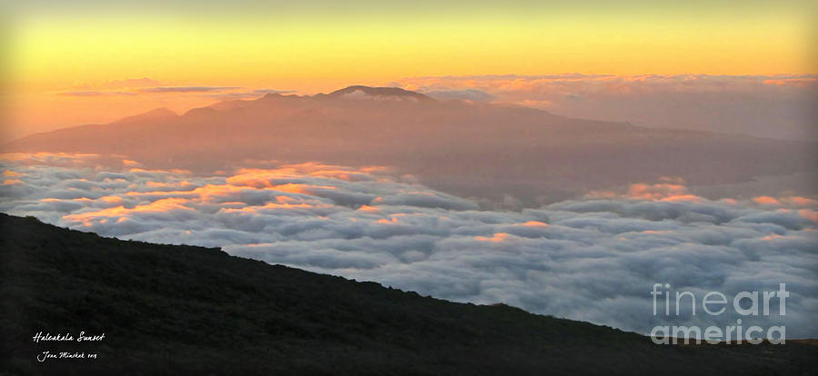 Haleakala Sunset Photograph