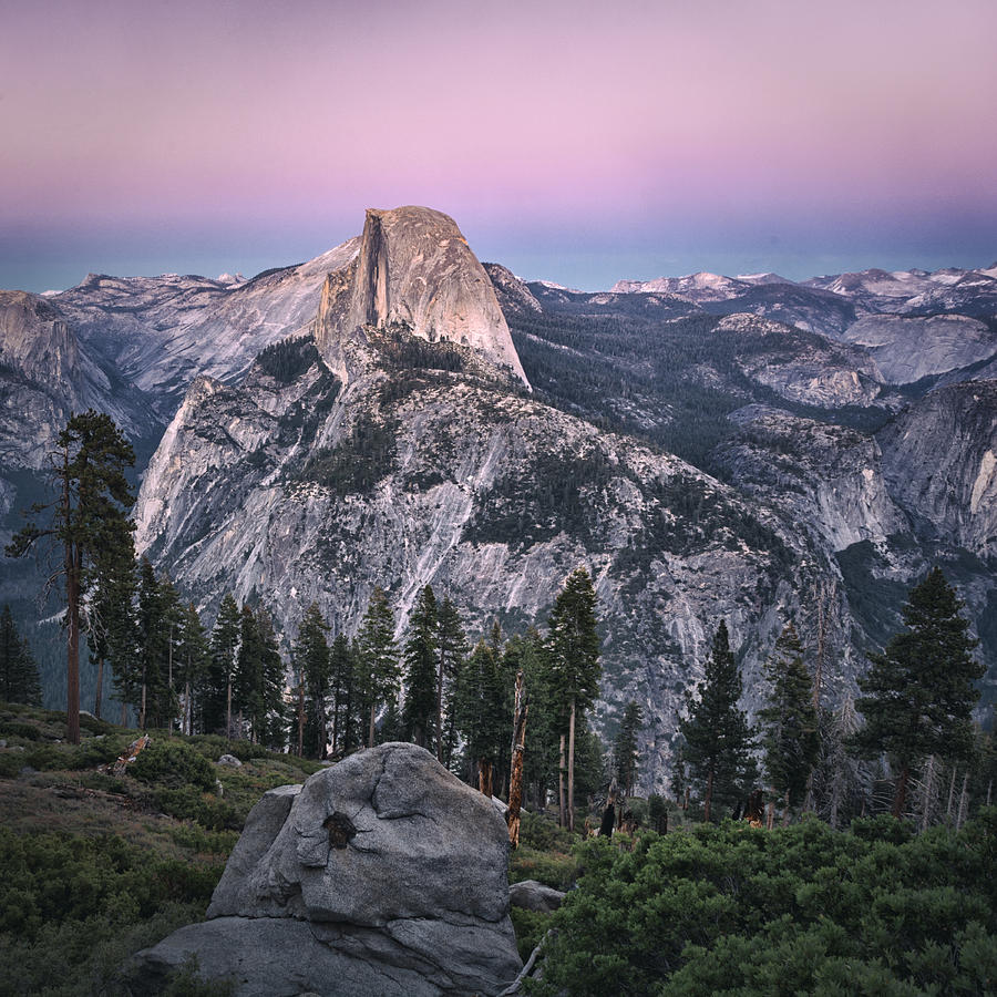 Yosemite National Park Photograph - Half Dome #2 by Robert Fawcett