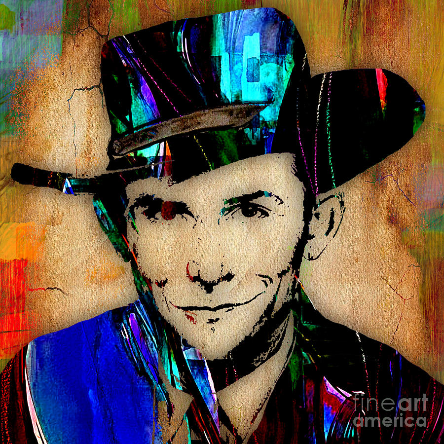 Hank Williams Collection #2 Mixed Media by Marvin Blaine