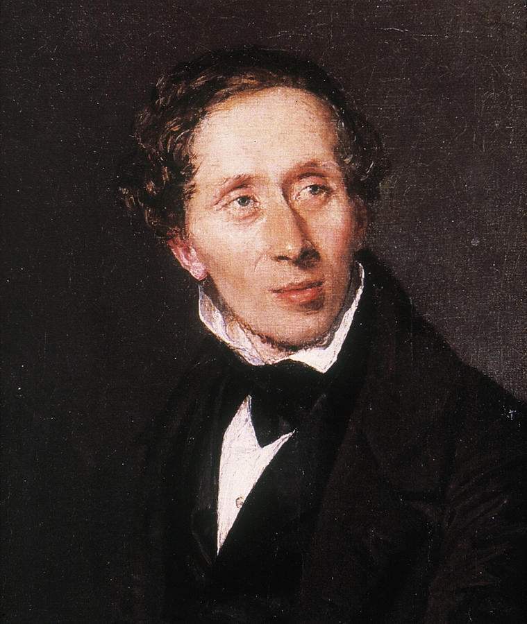 Portrait of Hans Christian Andersen (1805 - 1875) - The Online