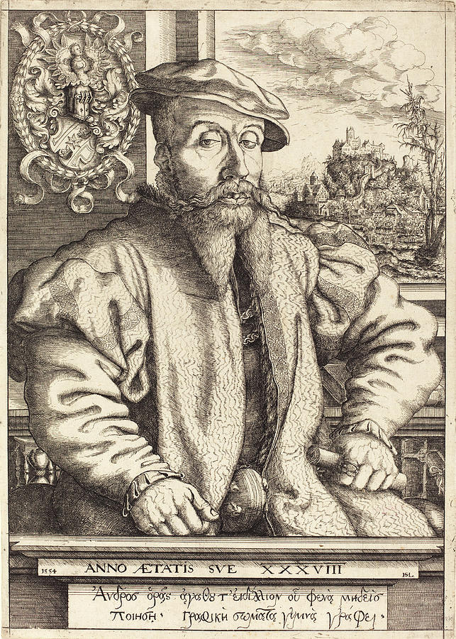 Hans Drawing - Hans Sebald Lautensack German, 1524 - 1561-1566 #2 by Quint Lox