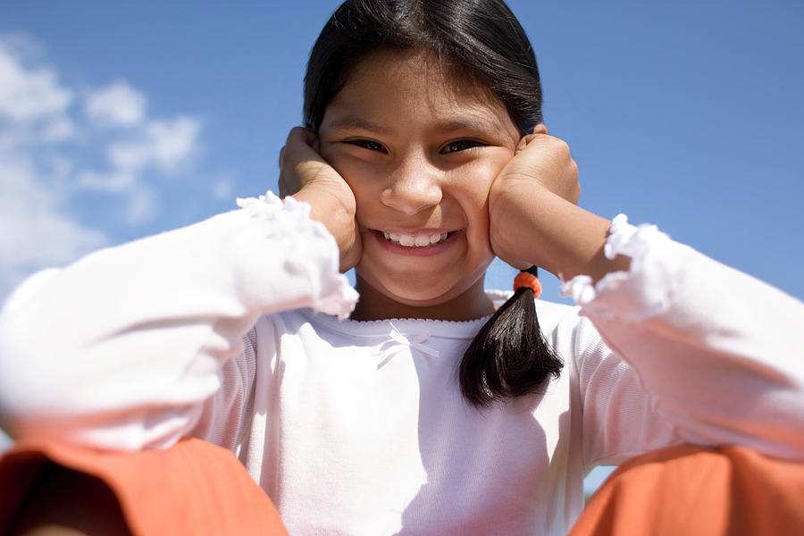 Happy Girl 2 By Ian Hooton Science Photo Library