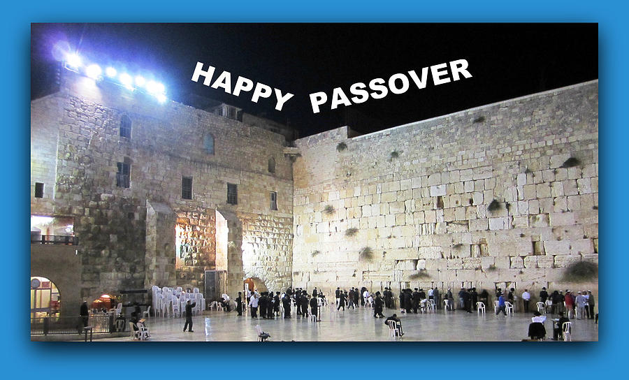 Happy Passover #2 Photograph by John Shiron