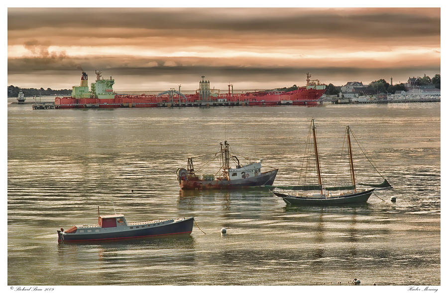 Harbor Morning #2 Photograph by Richard Bean
