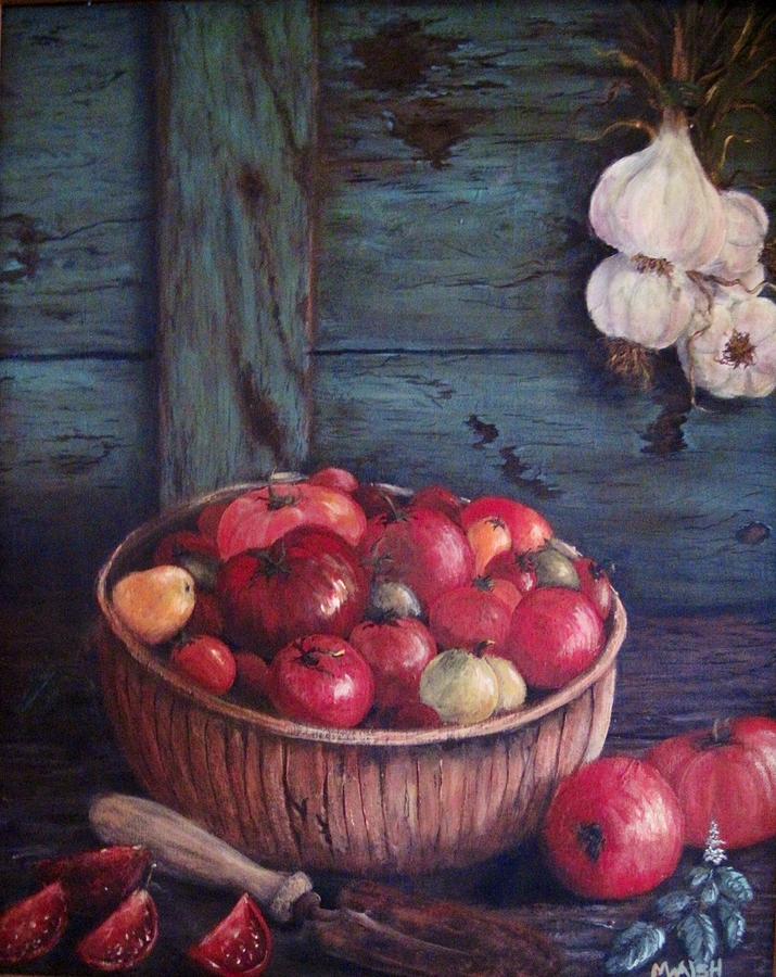 Harvest time Painting by Megan Walsh
