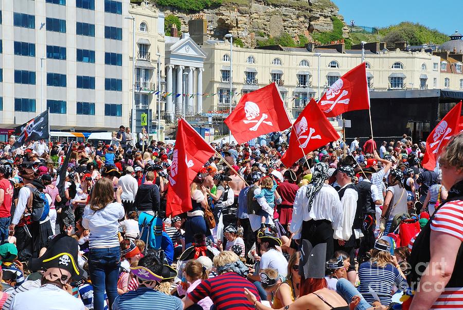 Hastings Pirate Day #2 Photograph by David Fowler