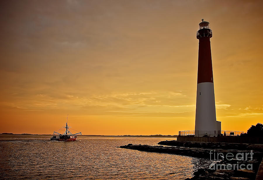 Lighthouse Photograph - Heading Out #2 by Mark Miller