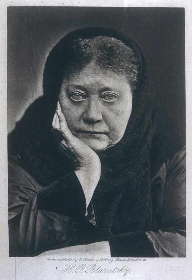 Blavatsky Photograph - Helena Petrovna Blavatsky(1831-1891) #2 by Mary Evans Picture Library