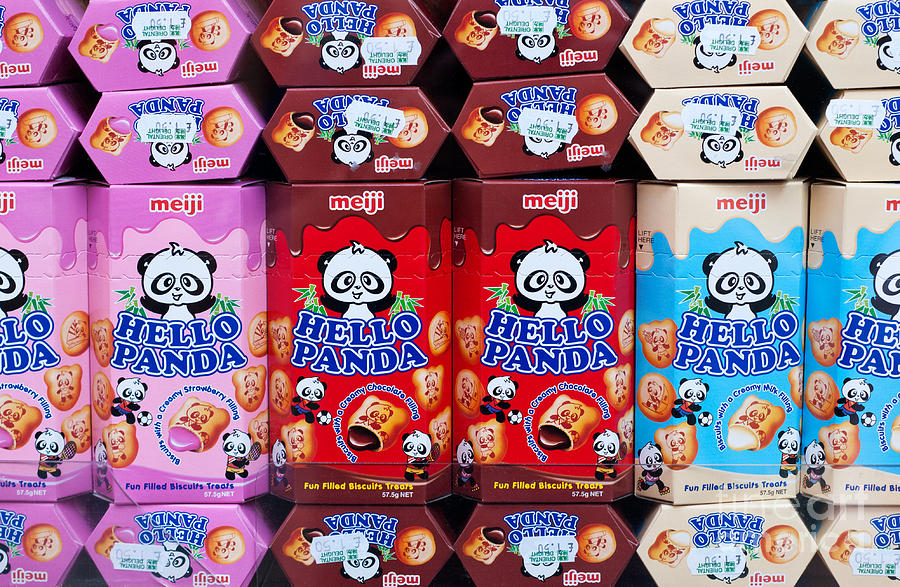 Hello Panda Biscuits #2 Photograph by Rick Piper Photography