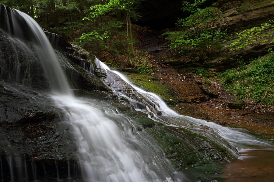 Waterfall Photograph - Hells Hollow Falls at McConnells Mill #2 by Jetson Nguyen