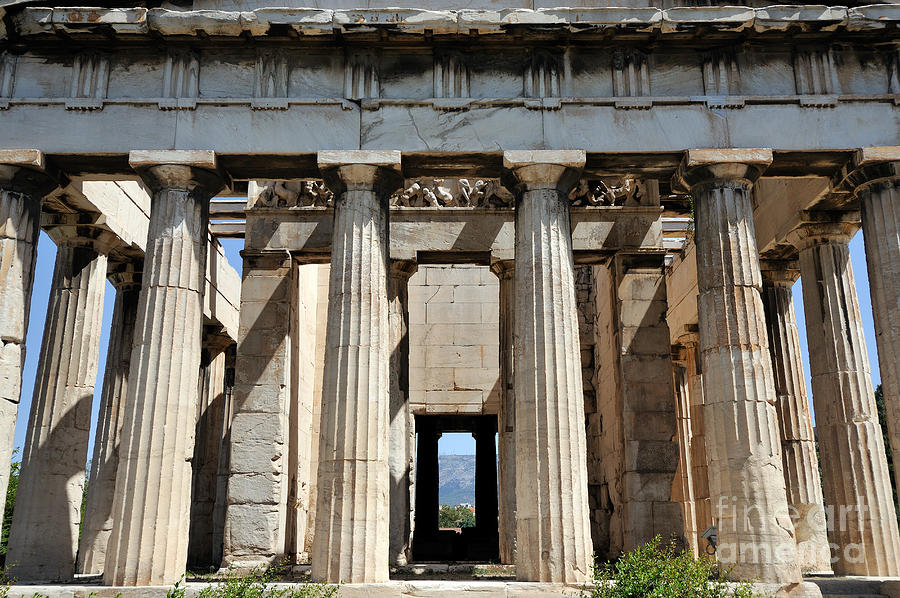 Hephaestus temple #3 Photograph by George Atsametakis